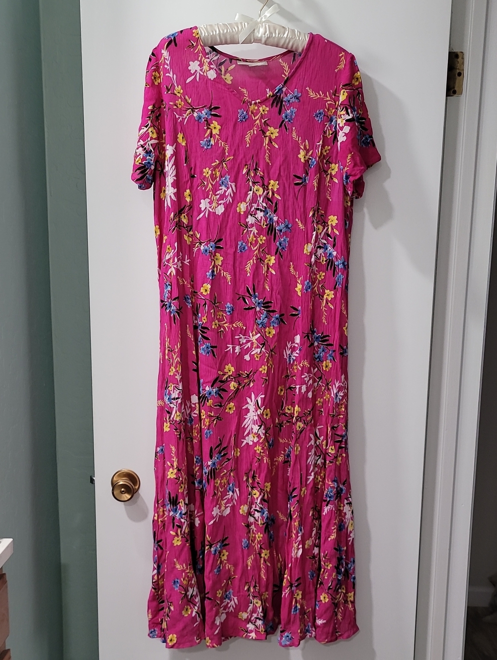 Vintage Boho India Dress Woman Within